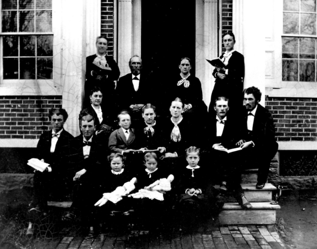 George Peter Mertz and Family